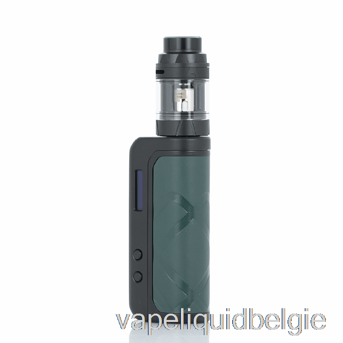 Vape Vloeistof Augvape Foxy One 120w Starterkit Zwart Groen Leer